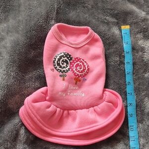 Small Pink Pet Dress